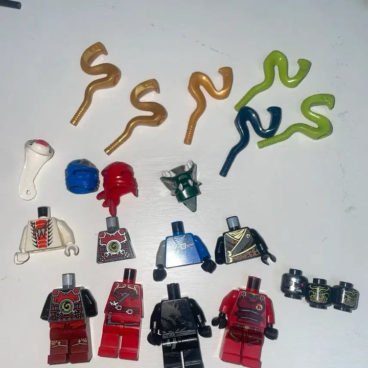 [BUNJANG] LEGO Ninjago Figure Parts Bundle Set / 레고 닌자고 피규어 부품 일괄