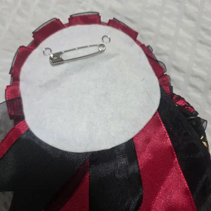 [BUNJANG] Rosette Red Black Rose Design Bag / 이타백 로제트 레드 블랙 로즈 디자인 굿즈 판매