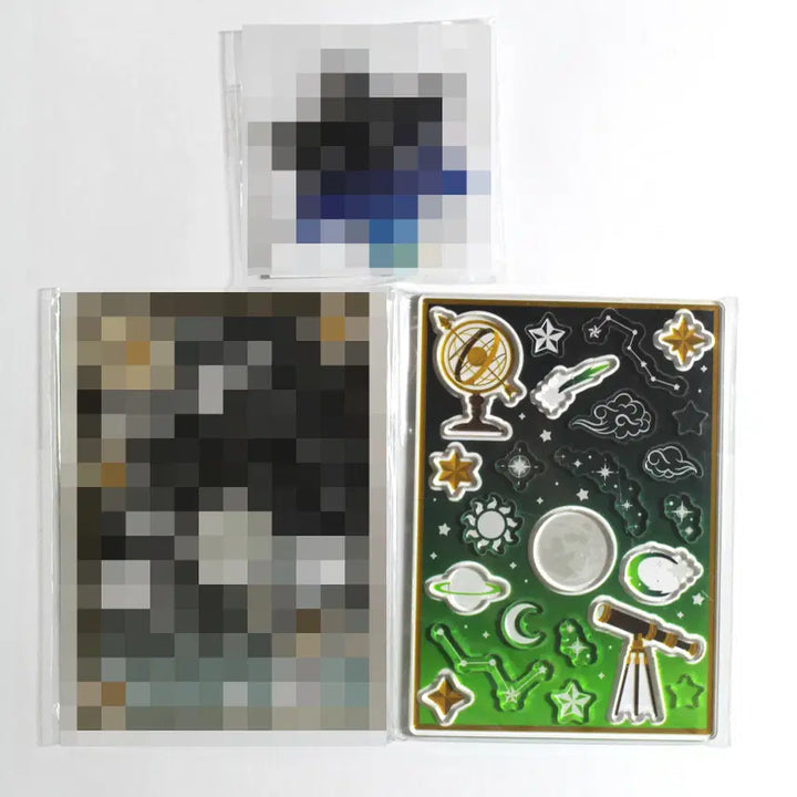 [BUNJANG] Fukuya Twinkle Night Parts Set D-5 (Green) - Sealed / [미개봉] 온라인 쿠지 후쿠야 트윙클 나이트 파츠 세트 D상 D-5 그린