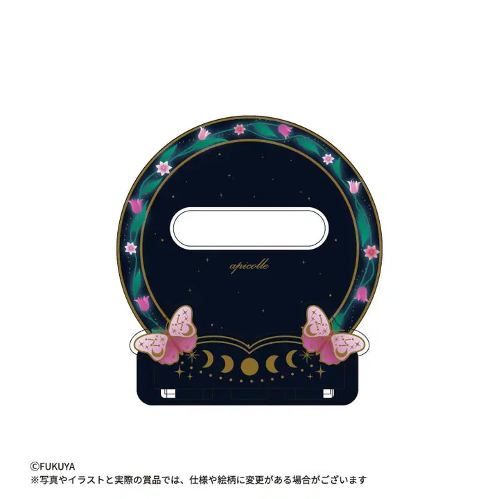 [BUNJANG] Mystic Butterfly Pink D-2 Can Badge Acrylic Stand / [미개봉] 후쿠야 온라인 쿠지 미스틱 버터플라이 캔뱃지 아크릴 스탠드 핑크 D상 D-2