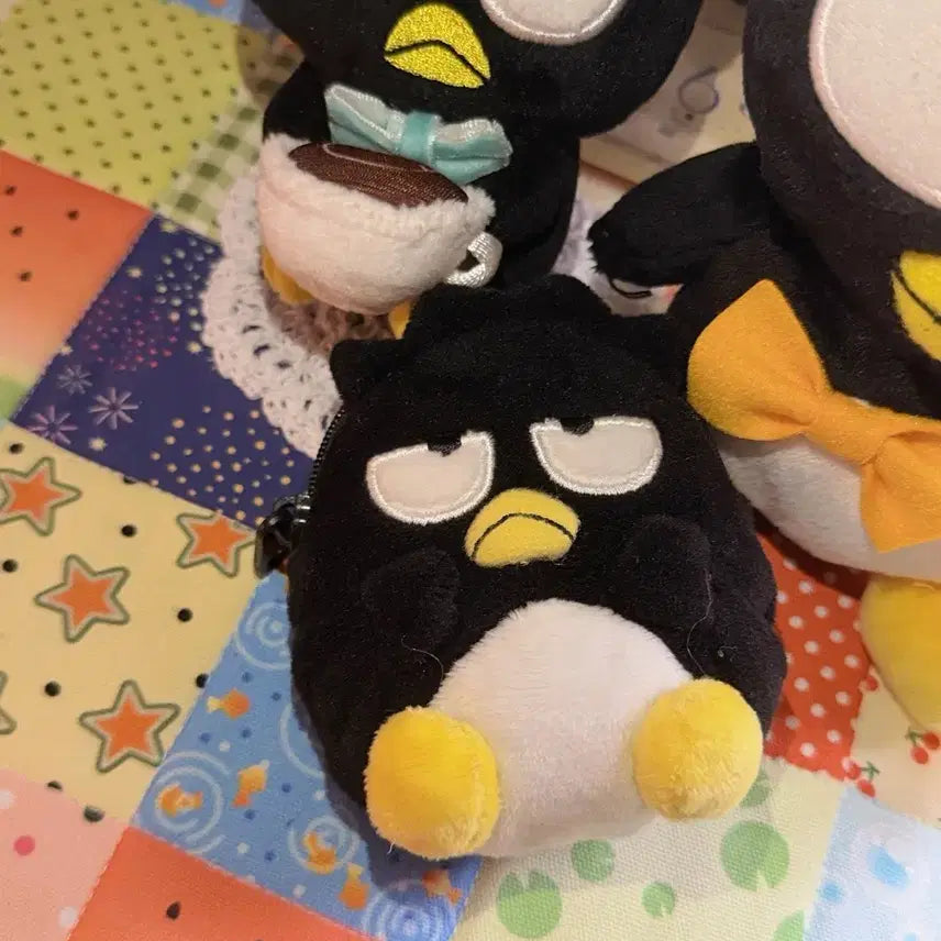 [BUNJANG] Sanrio Retro Badtz-Maru Plush Set (3 Items) / 산리오 고전 배드바츠마루 인형 3개 일괄
