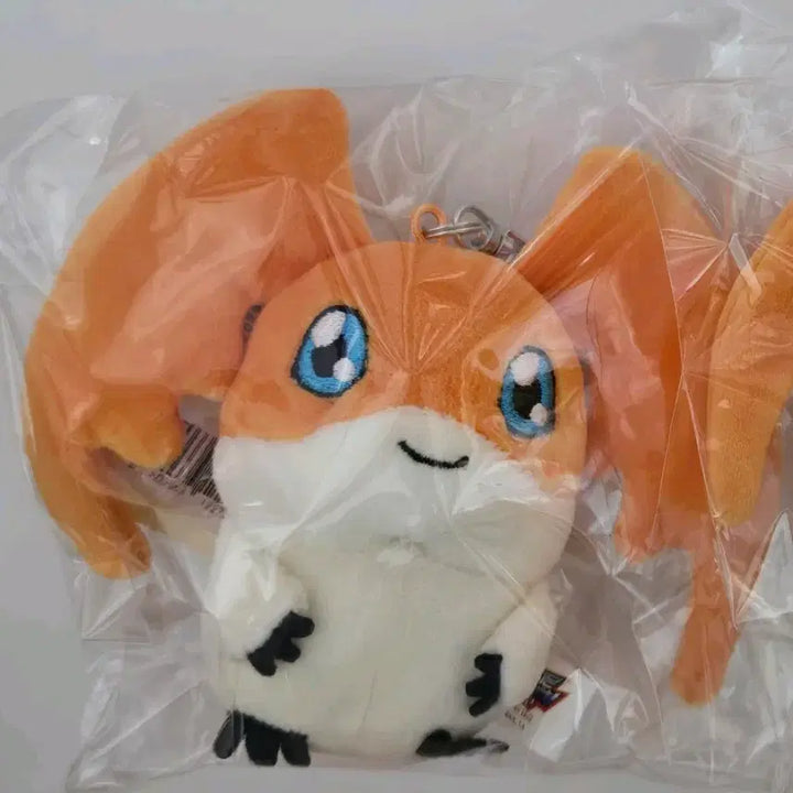 [BUNJANG] Digimon Patamon Keyring 8cm Plush Doll / [새상품]디지몬 파닥몬 키링 8cm 인형