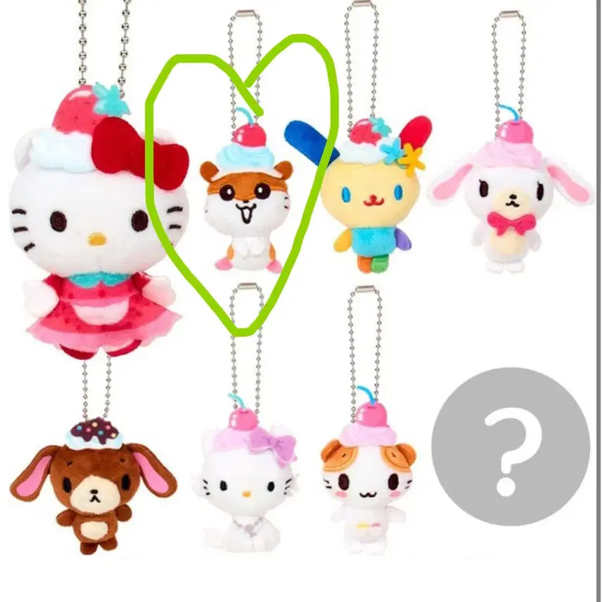 [BUNJANG] Sanrio Whipping Kkuriring Charm / 산리오 휘핑 쿠리링