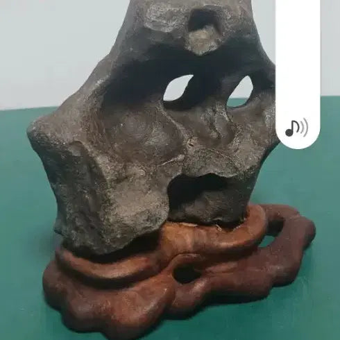 [BUNJANG] Double-Pierced Stone Natural Stone / 쌍관통석 자연석