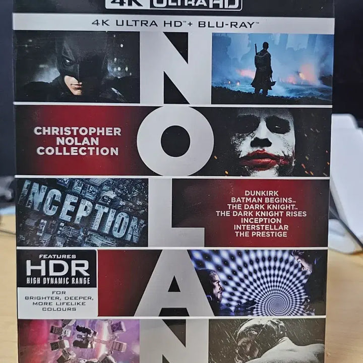 [BUNJANG] Christopher Nolan 4K Collection Blu-ray / 크리스토퍼 놀란 4K 컬렉션 블루레이