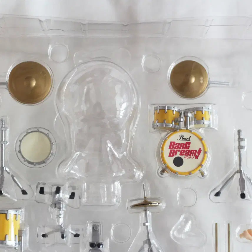 [BUNJANG] Nendoroid 787 Saya Yamabuki (BanG Dream!) Drum Set and Stand (Includes Hand Parts) / [미사용] 넨도로이드 787 뱅드림 야마부키 사야 드럼 세트+받침대(손파츠 포함)