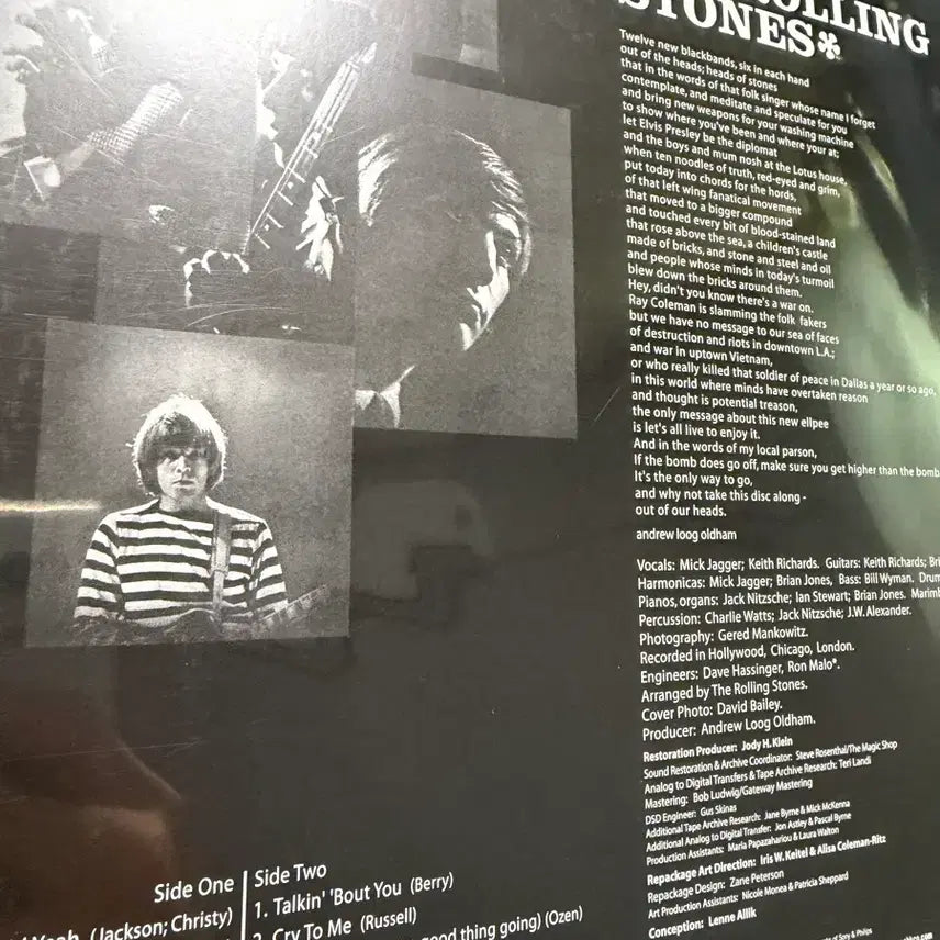 [BUNJANG] The Rolling Stones Out Of Our Heads UK LP / Rolling stones out of our heads uk lp