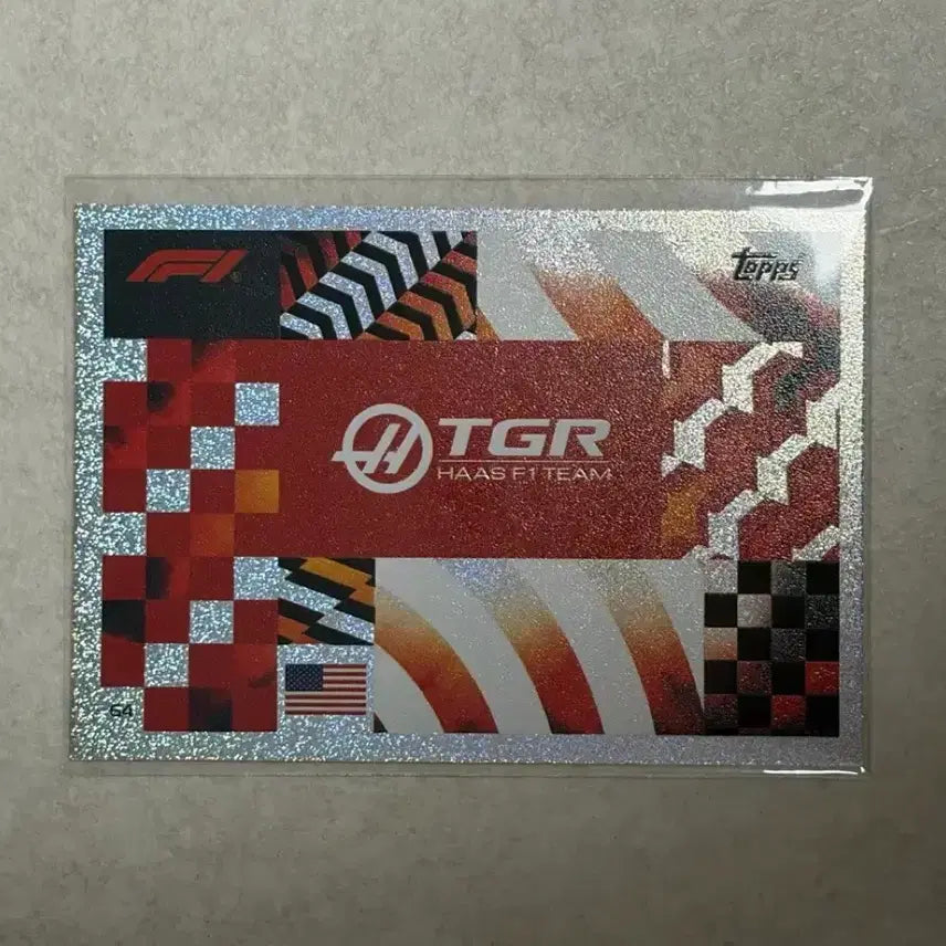 [BUNJANG] Haas F1 Team 2026 Turbo Attack Topps Card / 하스 팀 로고 2026 F1 터보어택 탑스 카드