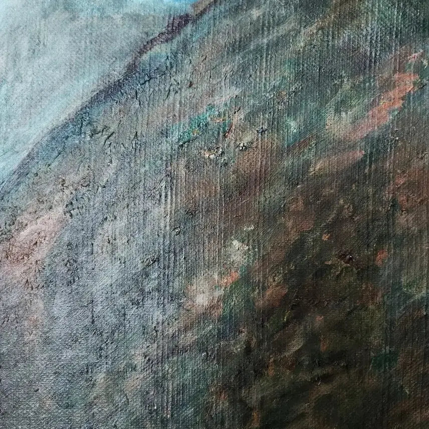 [BUNJANG] Kim Min-Jung "Fairytale Landscape" Original Oil Painting (No. 10) / [동화 속 풍경] 김민정 작가 원화 유화 (10호) - 소장 가치 높은 감성 작품