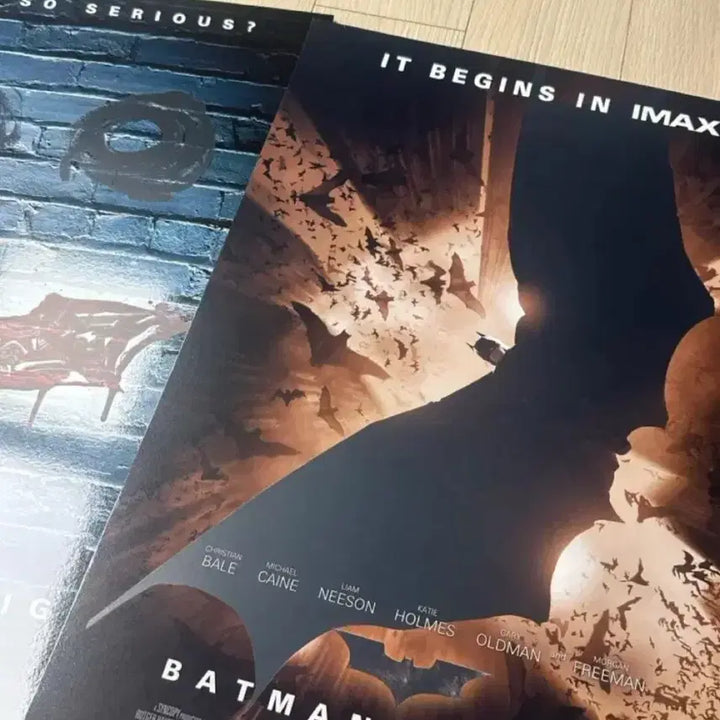 [BUNJANG] The Dark Knight Trilogy IMAX Poster Set (A3) - The Dark Knight Rises, The Dark Knight, Batman Begins / [3종세트-초희귀한정판]영화 배트맨 다크나이트 라이즈 비긴즈 아이맥스 IMAX 포스터(A3) 3종 일괄 세트