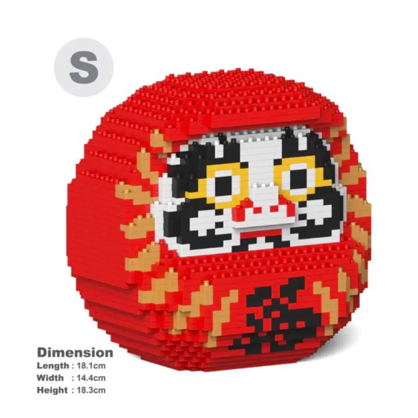 [BUNJANG] Zeca Daruma Premium Nano Block Set / 제카 다루마 프리미엄 블럭 나노블럭