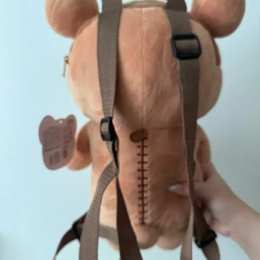 [BUNJANG] Rilakkuma Plush Backpack / 리락쿠마 인형 가방 중대형