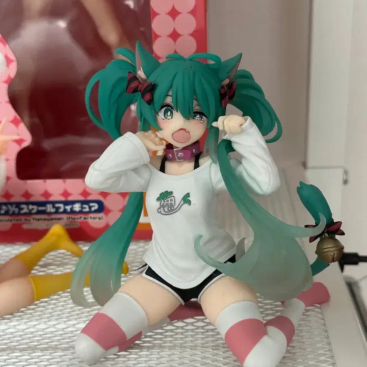 [BUNJANG] Hatsune Miku Nekomimi Desktop Bishoujo Figure / 하츠네 미쿠 네코미미 데스크탑 미소녀 피규어