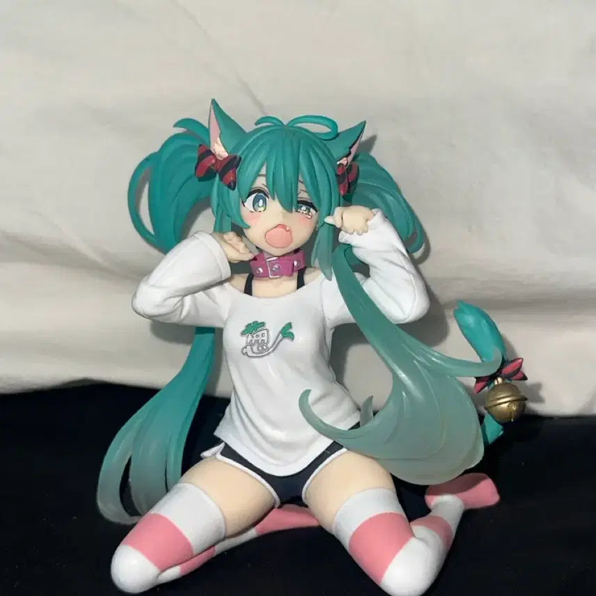 [BUNJANG] Hatsune Miku Nekomimi Desktop Bishoujo Figure / 하츠네 미쿠 네코미미 데스크탑 미소녀 피규어