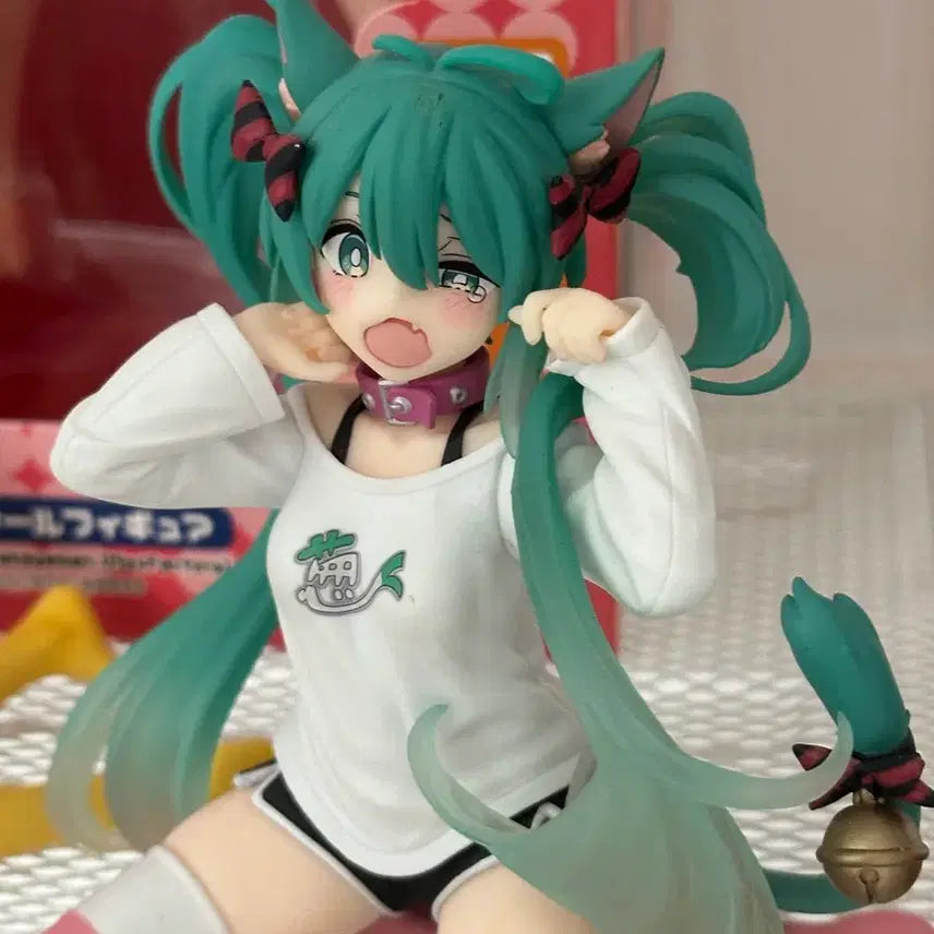 [BUNJANG] Hatsune Miku Nekomimi Desktop Bishoujo Figure / 하츠네 미쿠 네코미미 데스크탑 미소녀 피규어