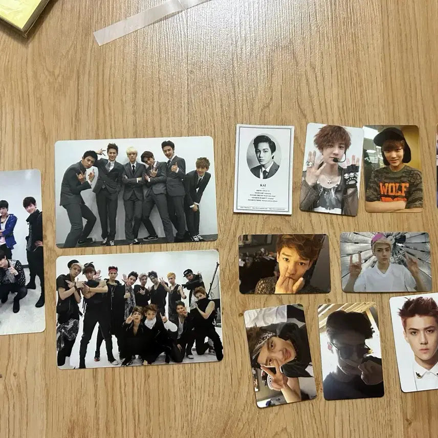 [BUNJANG] EXO Official Photocard Bundle Set / 엑소 정품 포카 일괄