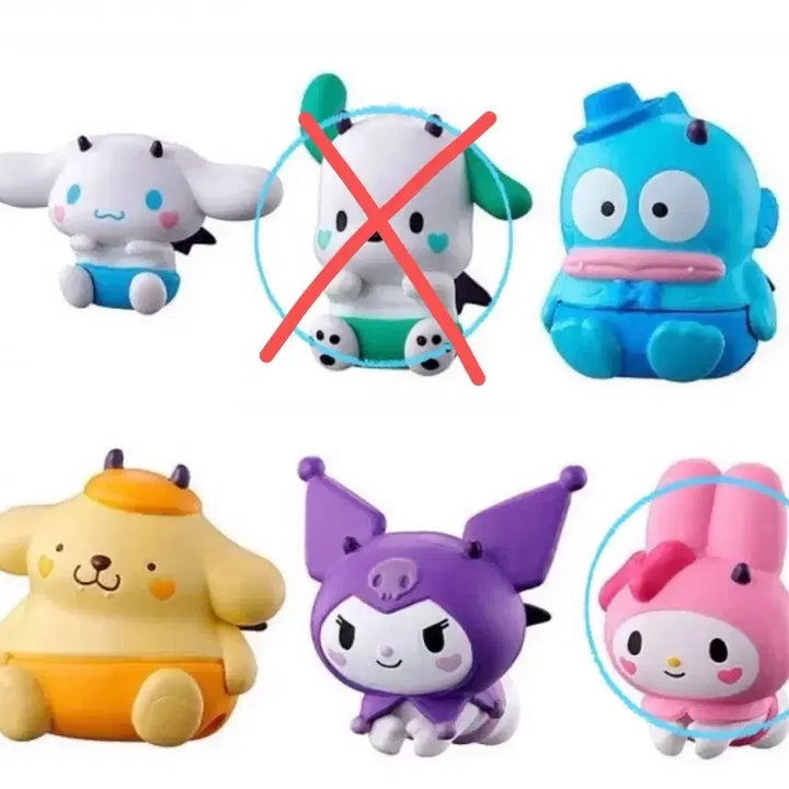 [BUNJANG] Bandai Hugcot Sanrio Characters Little Devil Gacha (Marron) Figure / 반다이 허그코트 산리오 캐릭터즈 소악마 가챠 (마멜)