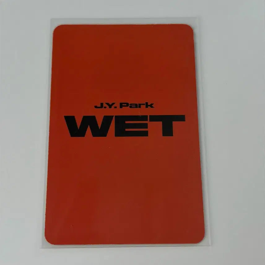 [BUNJANG] JYP Park Jinyoung WET Official Photocard Bundle Set (4ea) / 박진영 JYP WET 공방 포카 4장 일괄