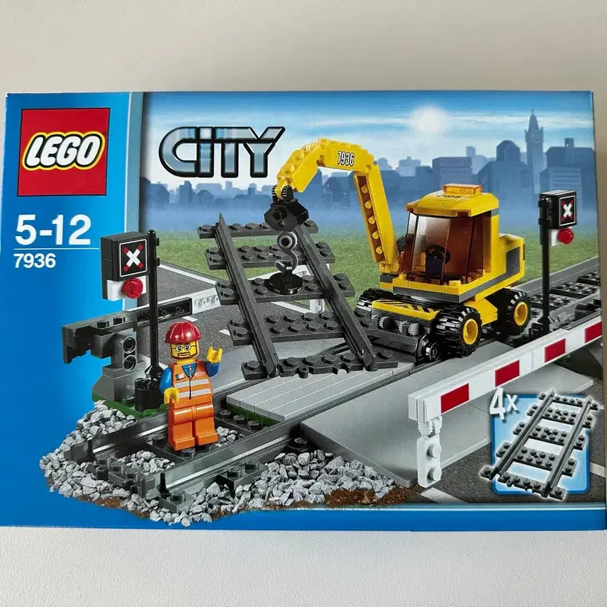 [BUNJANG] LEGO City 7936 Level Crossing - New / [새제품] 레고 시티 7936 철도 건널목