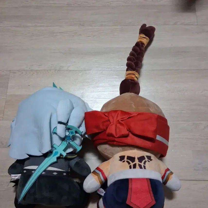 [BUNJANG] League of Legends Ryze &amp; Viego Plush Set / 리그오브레전드 리신/비에고봉제인형2개일괄(무료배송)