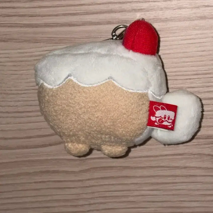 [BUNJANG] Cookie Run Kingdom Dog Plush Keychain / 쿠키런 킹덤 케이크 들개 인형 키링