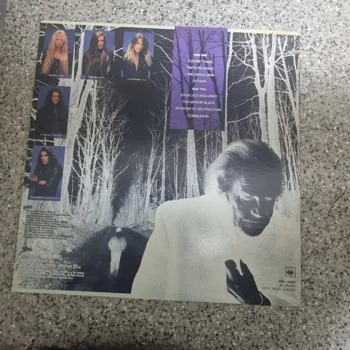 [BUNJANG] Sanctuary Into the Mirror Black LP / 쌩츄어리 Sanctuary / Into the mirror black [LP]