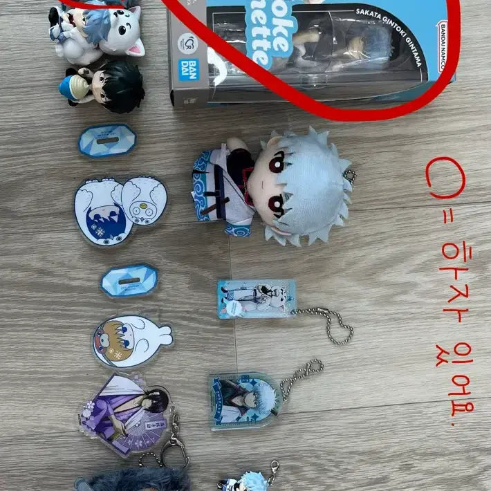[BUNJANG] Gintama Bundle Set - Gintoki, Sougo, Hijikata, Katsura, Kagura Goods / 일괄) 긴토키, 소고, 히지카타, 카츠라 , 카구라 굿즈 판매
