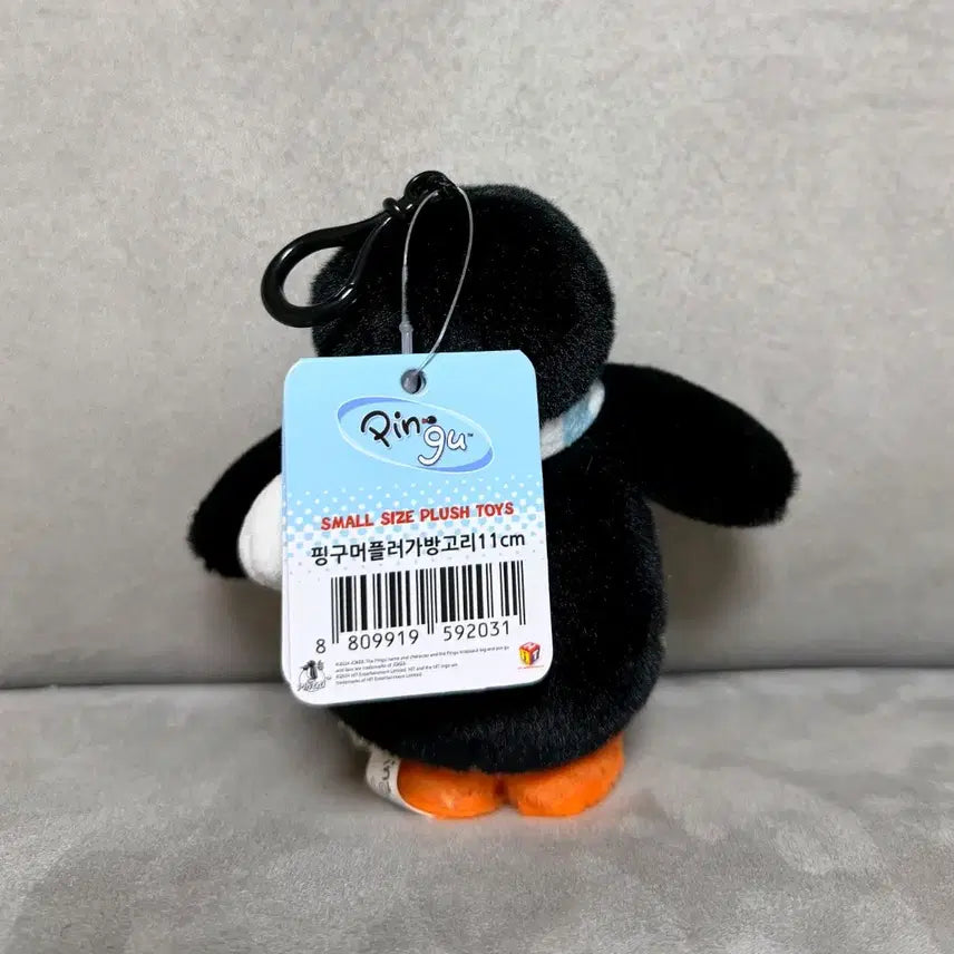 [BUNJANG] Pingu Authentic 11cm Pingu Keyring Plush / 정품 핑구 머플러 핑구 11cm 키링인형