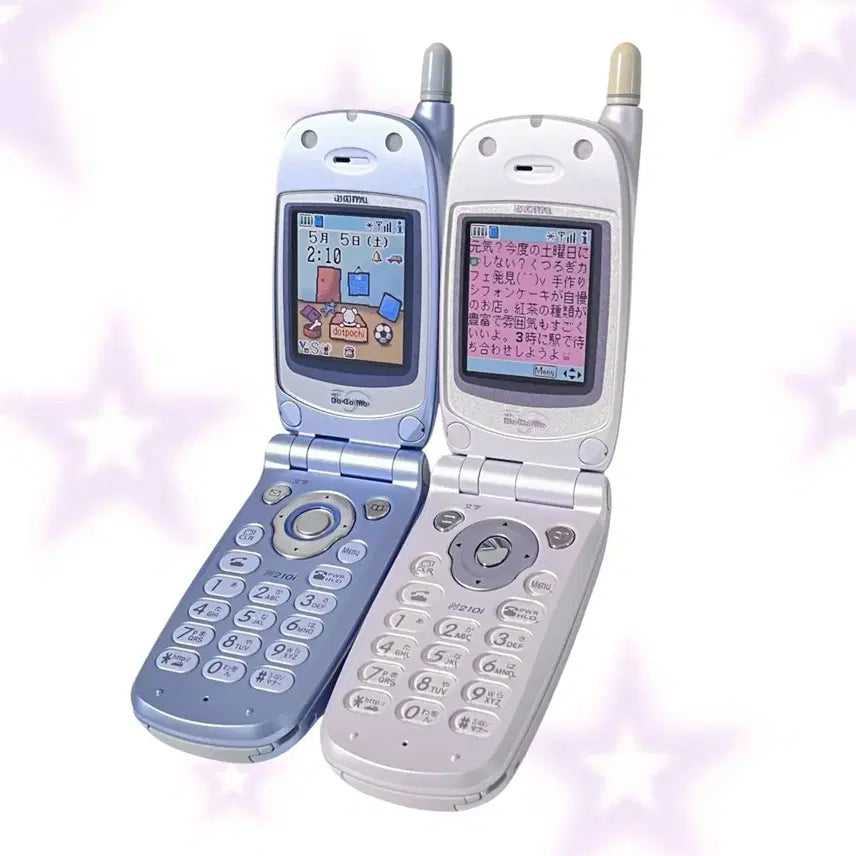 [BUNJANG] Docomo Mockup Phone Pink Folder Phone Y2K Japanese Mobile Phone / 고전 도코모 목업폰 강아지 모형폰 핑크 폴더폰 일본 핸드폰 휴대폰 y2k docomo