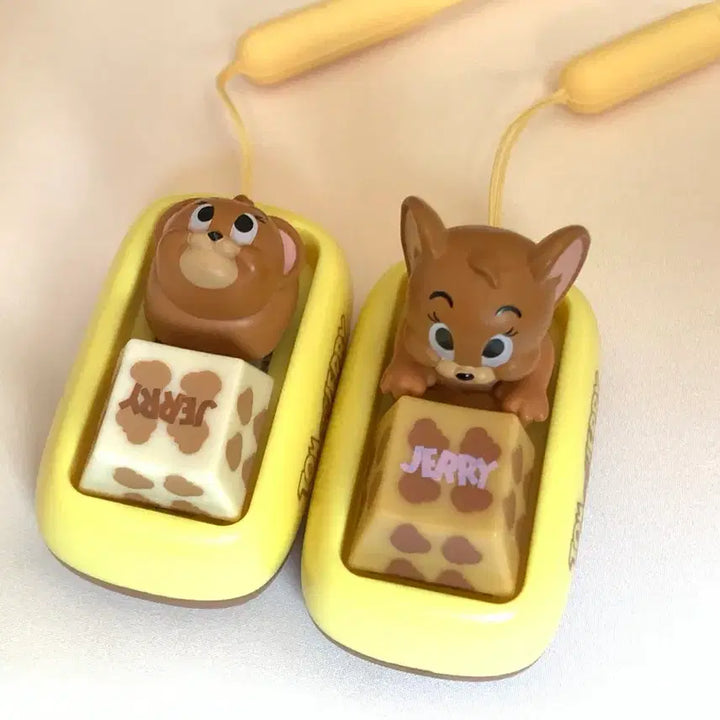 [BUNJANG] Tom and Jerry Authentic Jerry Keycap Set Bundle / 톰과제리 정품 제리 키캡 세트 일괄 판매