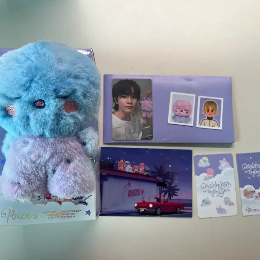 [BUNJANG] RIIZE Eunseok Midnight Mirage Voice Keyring Doll (Full Set, Unsealed) / 급급급처(풀세트 단순개봉)라이즈 은석 미드나잇 미라지 보이스키링 인형