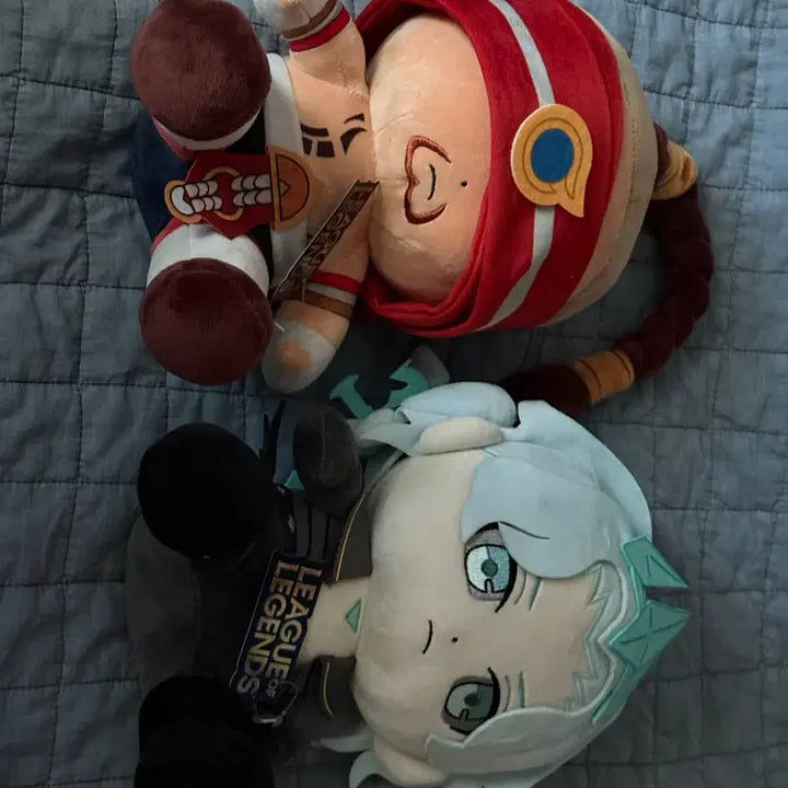 [BUNJANG] League of Legends Viego &amp; Lee Sin 30cm Plush Doll / 리그오브레전드 비에고 리신 인형(30cm)