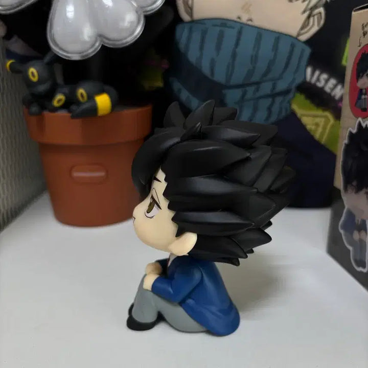 [BUNJANG] Haikyuu!! Kuroo Uniform Look-Up &amp; Poncho Set / 하이큐 쿠로오 교복룩업+판초