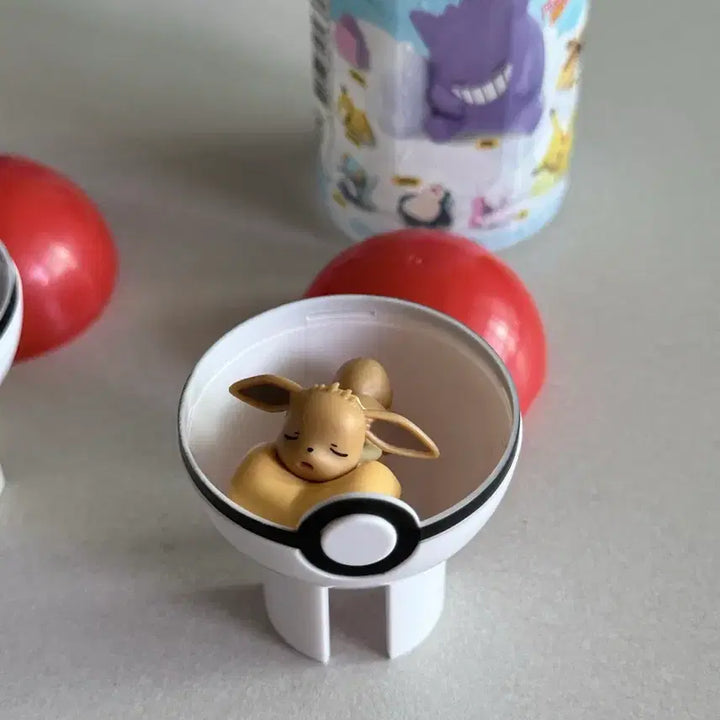 [BUNJANG] Pokemon Monster Ball Eevee Figure / 포켓몬스터 몬스터볼 피규어 이브이
