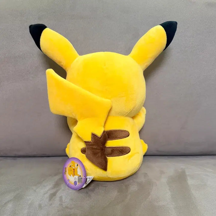 [BUNJANG] Pokemon Metamon (Ditto) Transformed Pikachu Sitting 25cm Plush / 정품 포켓몬스터 피카츄로 변한 메타몽 시팅 25cm 인형