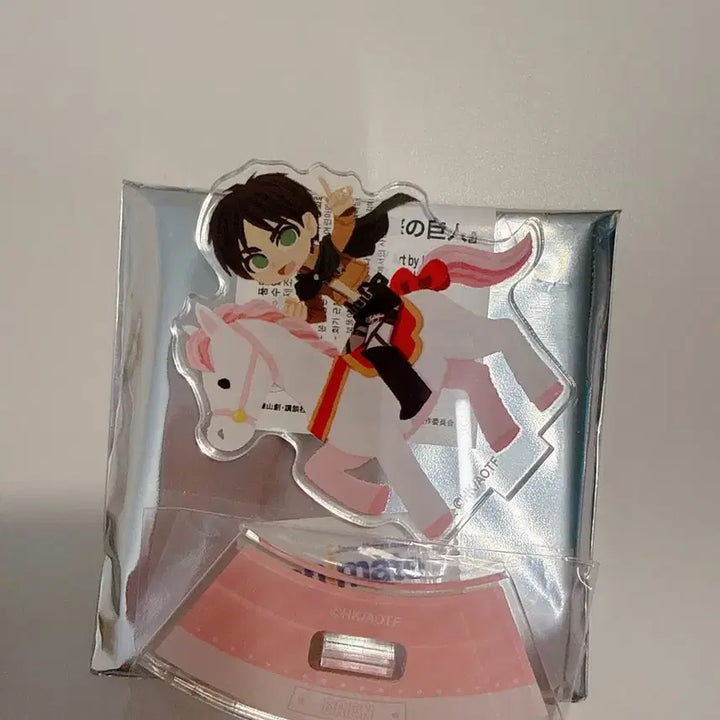 [BUNJANG] Attack on Titan Eren Yeager Mounted Acryl Stand / 진격의거인 진격거 기마 에렌 아크릴 스탠드