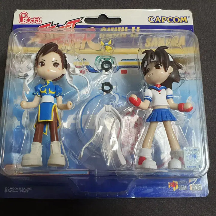 [BUNJANG] Pinky:st Street Fighter Chun-Li Sakura Figure / 핑키스트리트 피규어 스트리트 파이터 춘리 사쿠라