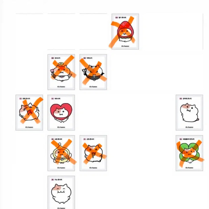 [BUNJANG] Jjonnyami Ttibusil Trading / 쫀냐미 띠부씰 교환해요