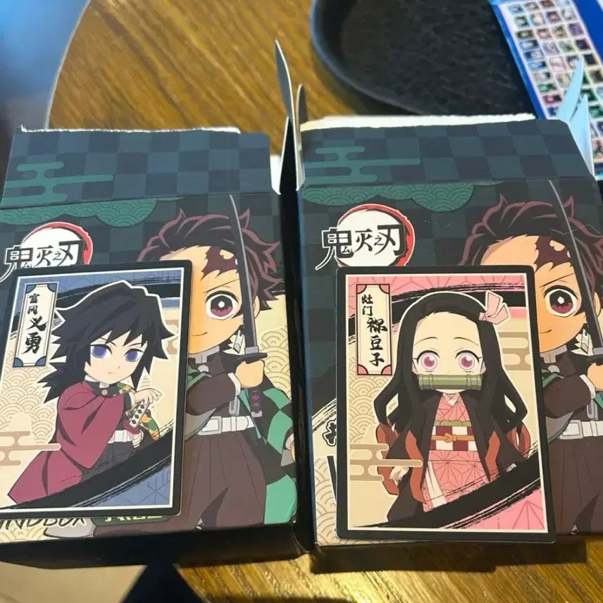 [BUNJANG] Demon Slayer Nezuko &amp; Giyu Watch Bundle Set / 귀멸의 칼날 네즈코 &amp; 기유 시계