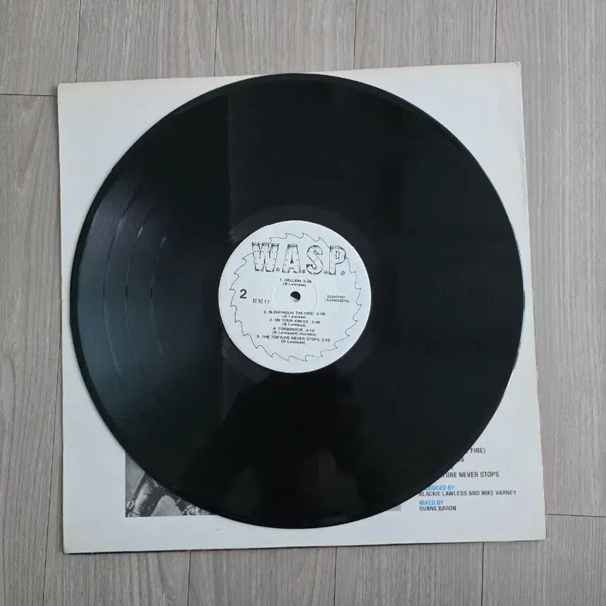 [BUNJANG] W.A.S.P. Heavy Metal LP / W.A.S.P의 LP 헤비메탈