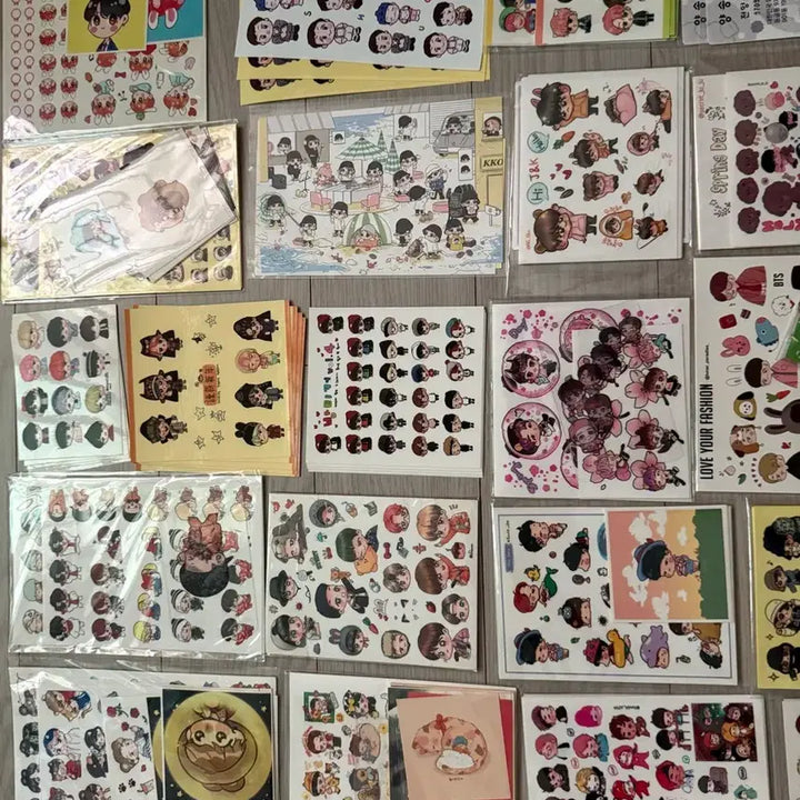 [BUNJANG] BTS Fan Art Stickers / 방탄소년단 bts 팬아트 스티커