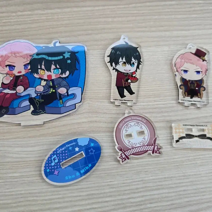 [BUNJANG] Ensemble Stars Valkyrie Mika Shiro Pattythree Travel Acrylic Standee Set / (세트판매) 앙스타 발키리 valkyrie 미카 슈 pattythree 여행 아크릴 아크스타
