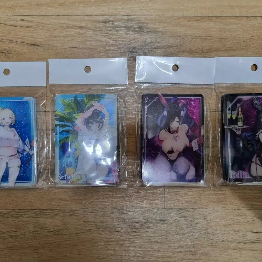 [BUNJANG] Brown Dust 2 Acrylic Glitter Stand Set / 브라운더스트2 아크릴 글리터 스탠드 4종