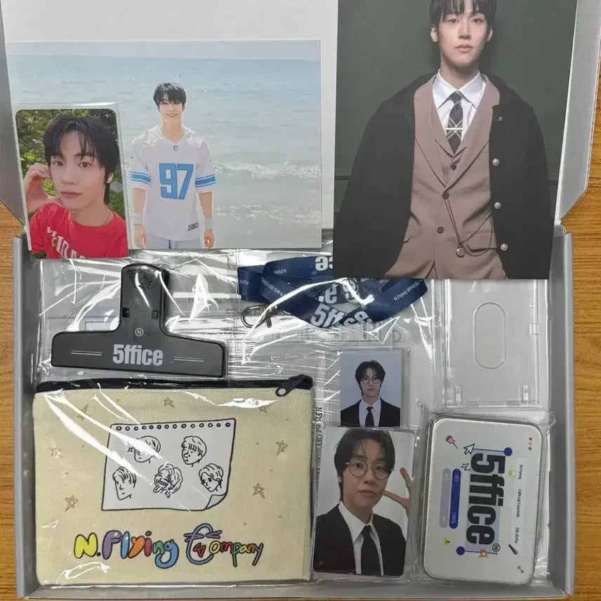 [BUNJANG] N.Flying NFia 5th Official Kit Full Set / 엔플라잉 엔피아5기 공식 키트 풀구성