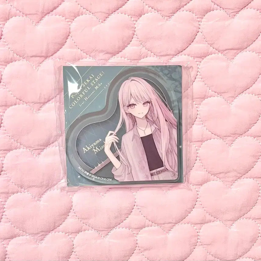 [BUNJANG] Piyopiyo Akiyama Mizuki JoJoTown 3rd Batch Heart Acrylic Block / 프세카 아키야마 미즈키 조조타운 3차 하트 아크릴 블록