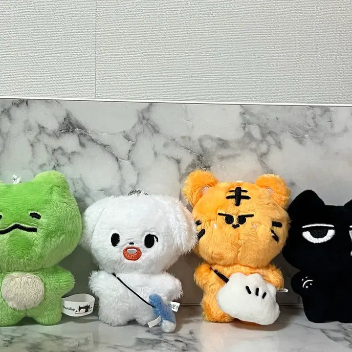 [BUNJANG] Monsta X Bundle Set Dolls (Chae-kkaegul, Malti-daeng, Kkul-laeng-i, Gyun-jjang-i) / 몬스타엑스 인형 일괄 양도 ( 채깨굴, 말티댕, 꿀랭이, 균짱이)
