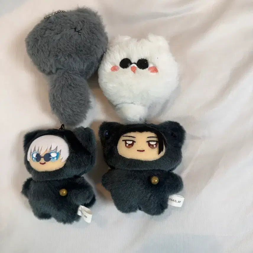 [BUNJANG] Jujutsu Kaisen Gojo Satoru &amp; Geto Suguru Chimikemo Bundle Set / 주술회전 고죠 게토 치미케모 일괄 판매