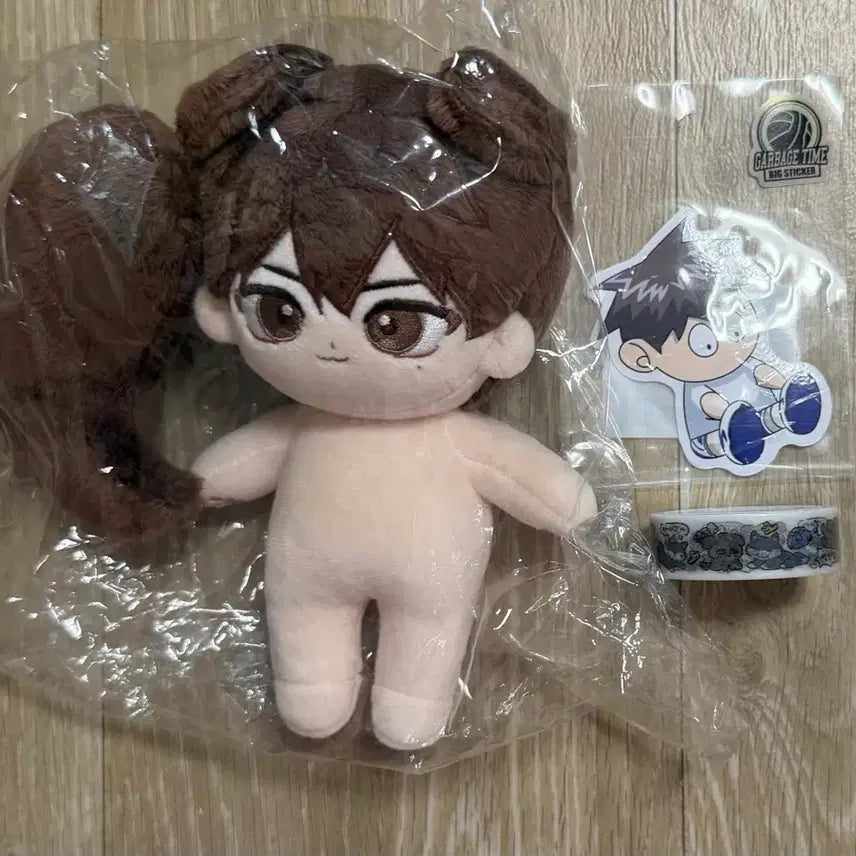 [BUNJANG] Garbage Time Gi Sang-ho Choco Sang-ho Sticker &amp; Washi Tape Bundle / 가비지타임 기상호 쪼꼬상호 스티커 마테