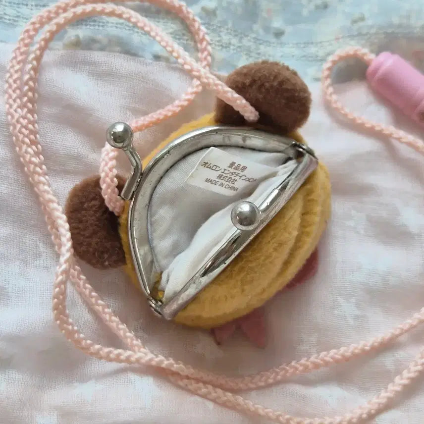 [BUNJANG] Sanrio San-X Tenori-Kuma Bear Coin Pouch (Vintage) / 고전 빈티지 인형 산리오 산엑스 테노리쿠마 곰 리락쿠마 동전지갑