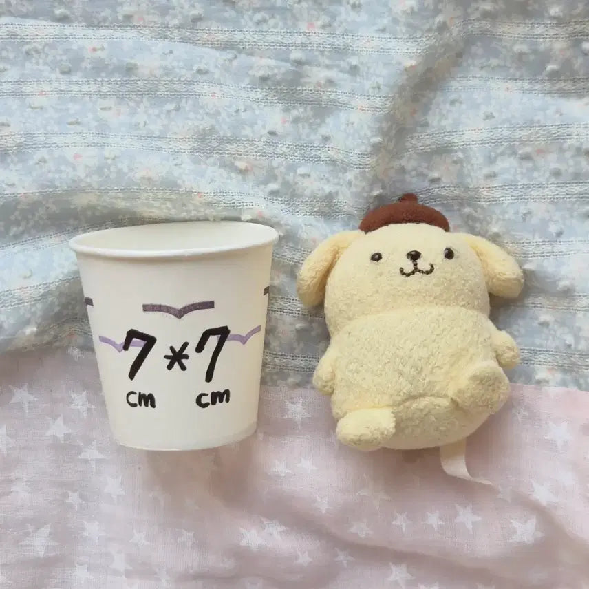[BUNJANG] Sanrio Sun-X Pompompurin Vintage Rare Towel Doll / 고전 빈티지 인형 산리오 산엑스 폼폼푸린 레어 수건